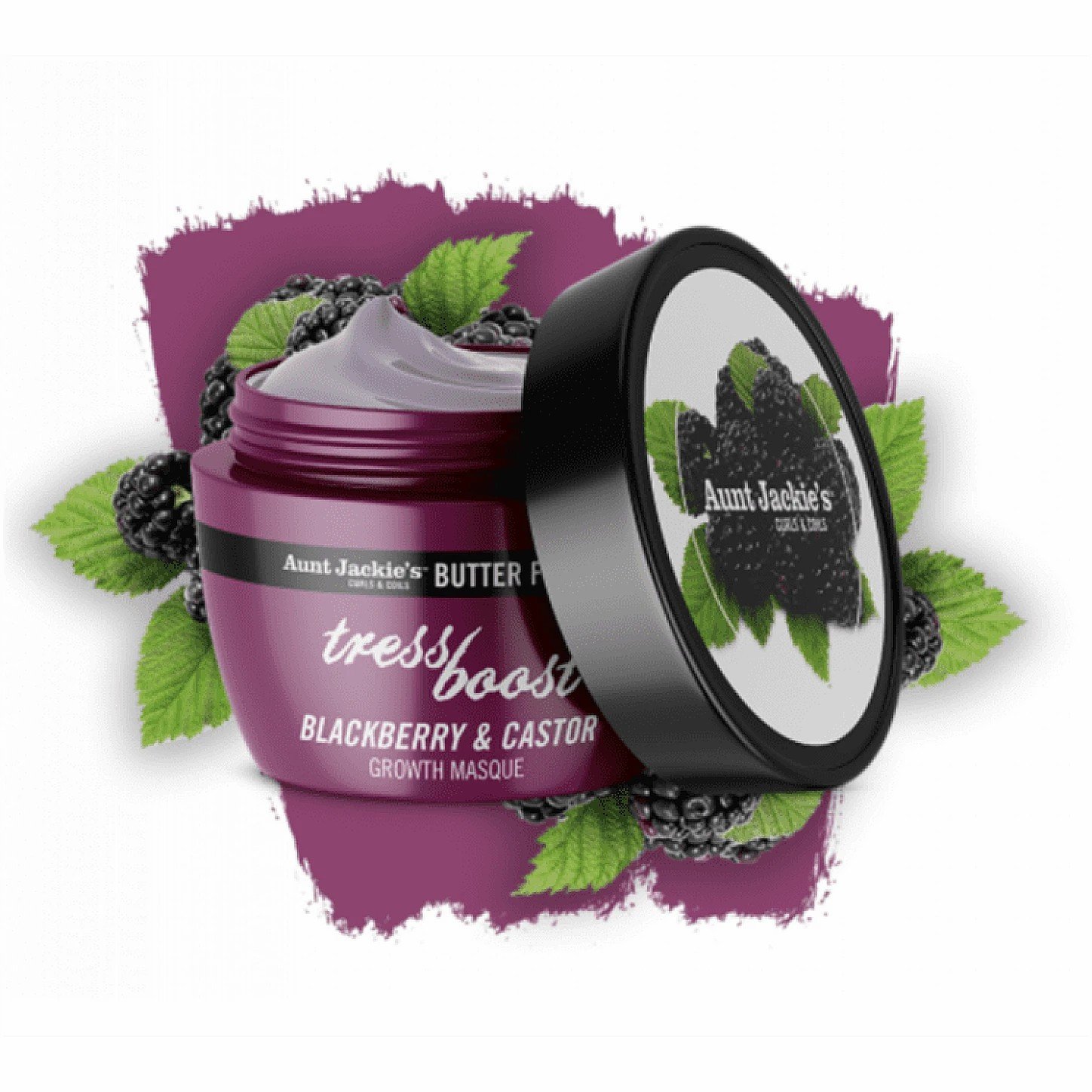 ماسك التوت انت جاكي Aunt Jackie's Butter Fusions Tress Boost Masque