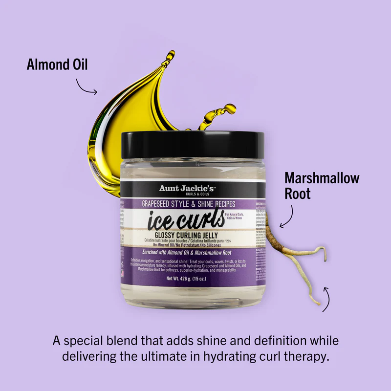جيل العنب انت جاكي  Curl La La Foam-a-licious Styling Mousse