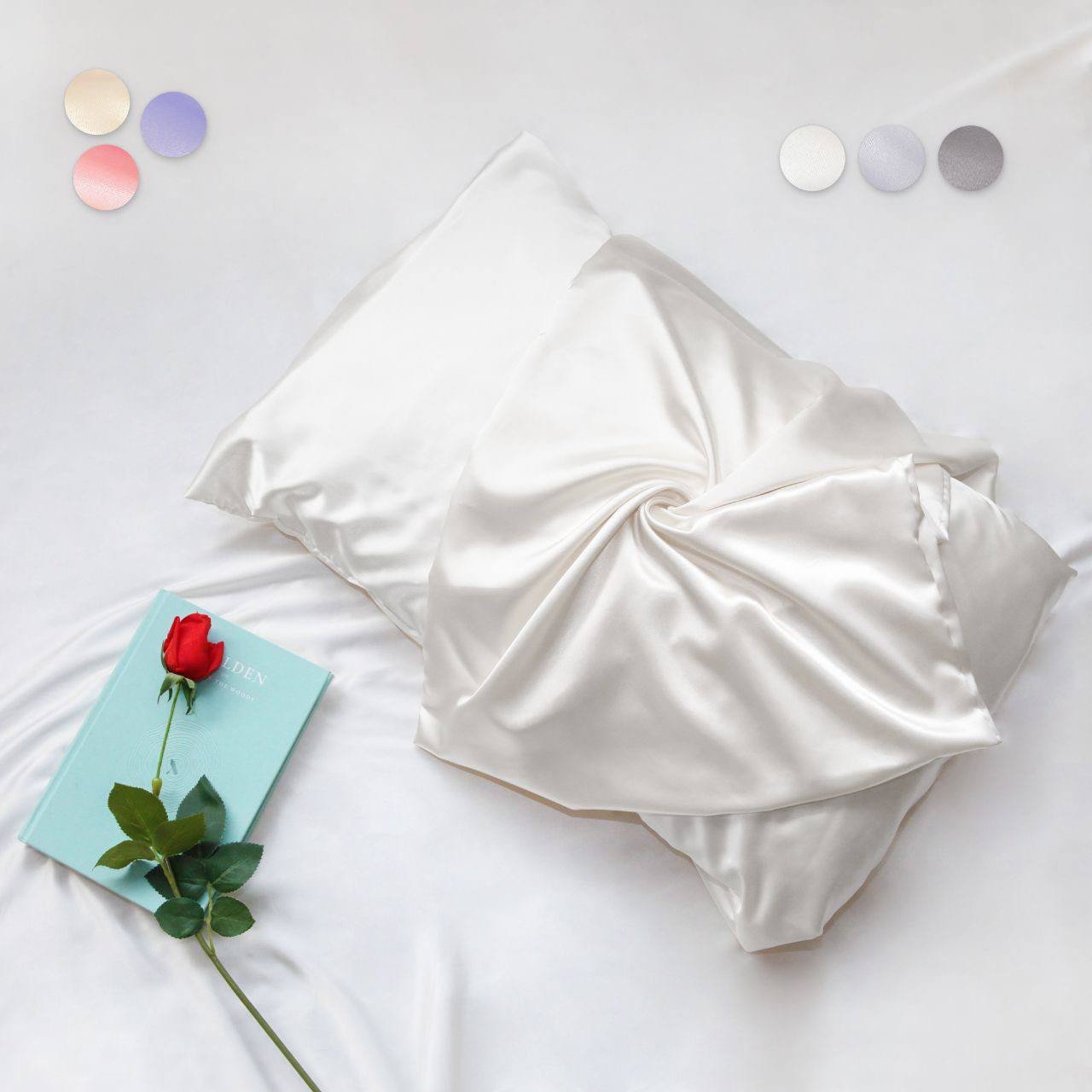 وجخ مخدة ستان Satin Pillowcase