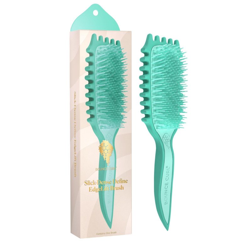 Bounce curl Brush فرشة باونس كيرل تركواز slick سليك