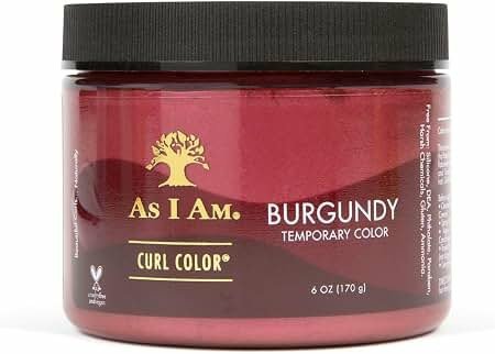 صبغ مؤقت برغندي از اي ام as i am Burgundy