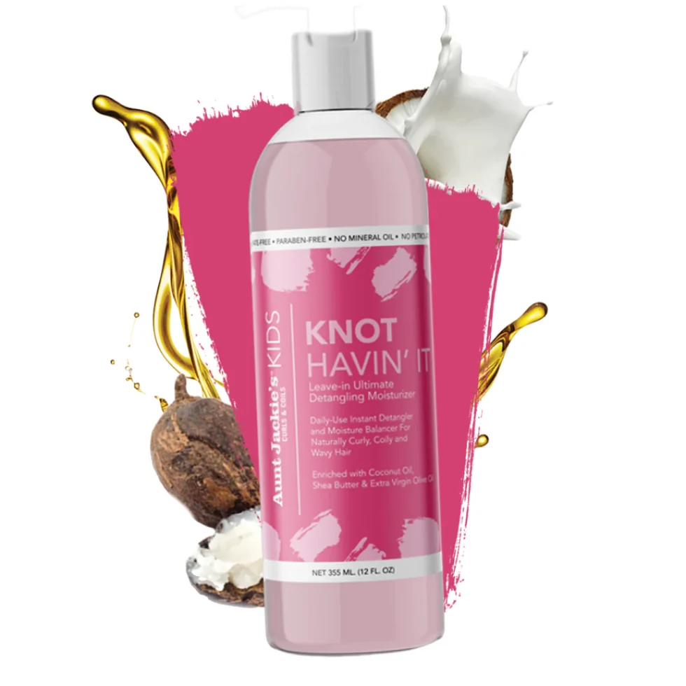 ليف ان الاطفال انت جاكي Aunt Jackie’s Knot Havin’ It! Leave-In Ultimate Detangling Moisturizer